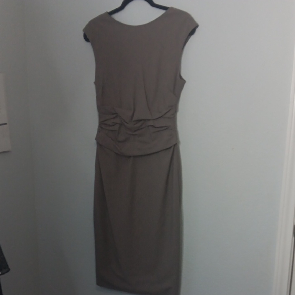 Rachel Roy Elegant Gray Sleeveless Dress size 4